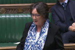 Pauline Latham OBE MP speaking in the House of Commons