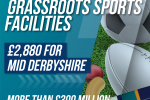 Mid Derbyshire receives £2880 in funding for grassroots sports facilities
