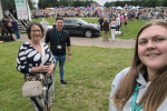 Attending Oakfest with Cllrs Freya Trewhella and Matthew Eyres