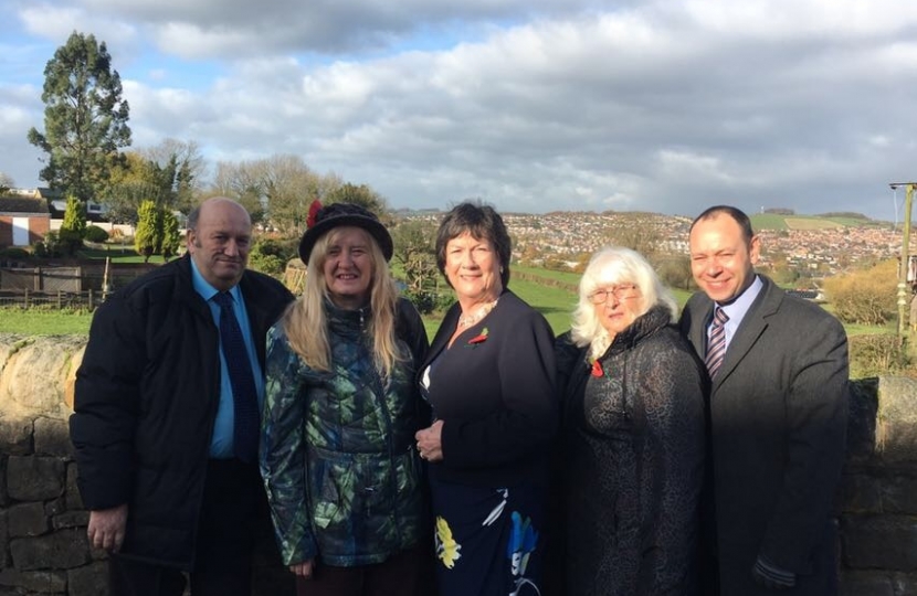 Pauline Latham OBE MP visits Bullsmoor in Belper
