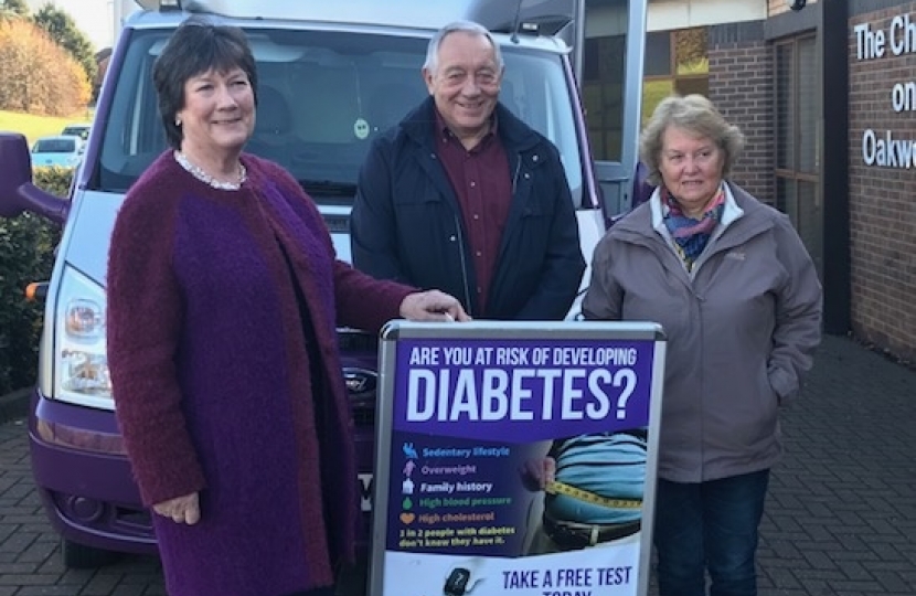 Pauline Latham OBE MP hosts Diabetic Awareness Day 