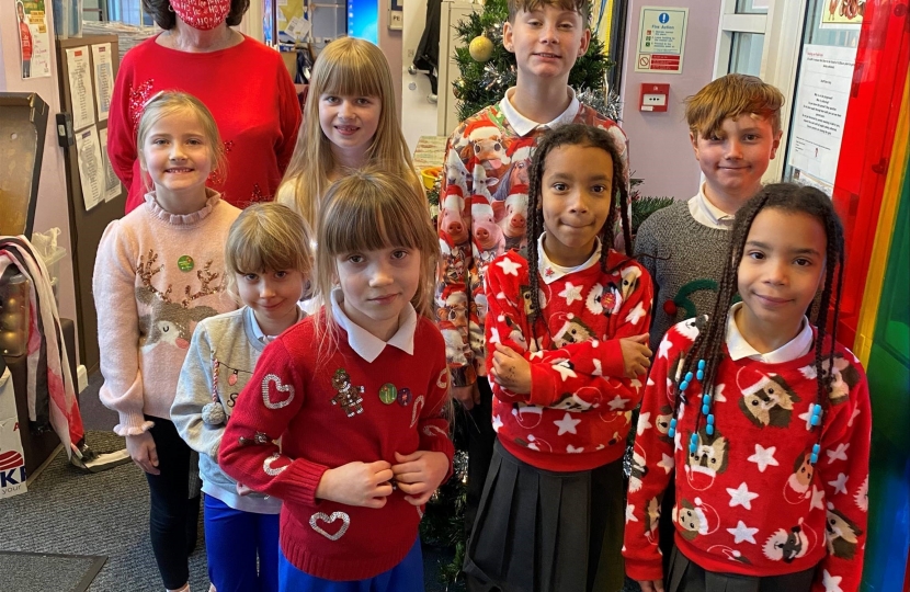 Morley School Christmas Jumper competition