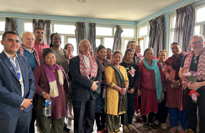 IDC visit to Nepal