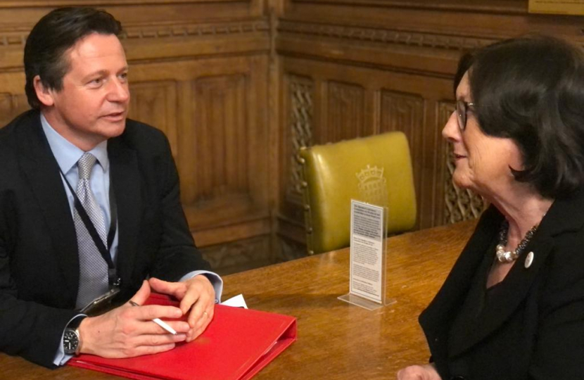 Meeting with Nigel Huddleston MP, Sports Minister