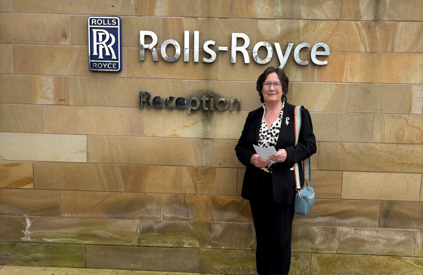 Pauline Latham at Rolls-Royce Nuclear