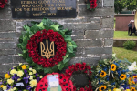 Ukrainian memorial in Mid Derbyshire