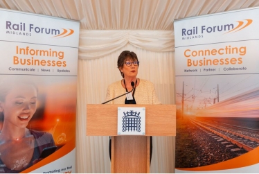 Pauline Latham OBE MP hosts the Annual Rail Forum Midlands Parliamentary Reception