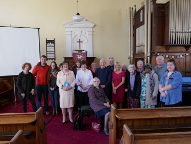 Pauline Latham OBE MP recently attended a special service at the Moravian church in Ockbrook