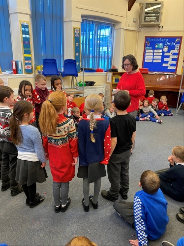 Morley School Christmas Jumper competition